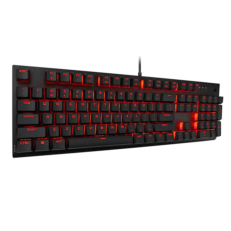 Corsair K60 Pro Red LED Mechanical Gaming Keyboard - Cherry Viola (CH-910D029-NA)