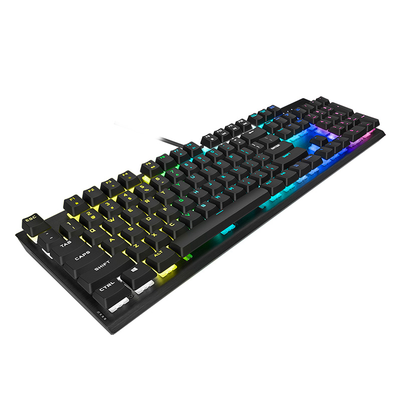 Corsair K60 RGB Pro Mechanical Gaming Keyboard - Cherry Viola (CH-910D019-NA)