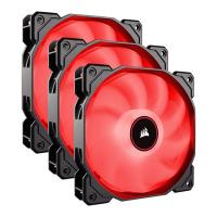 Corsair Air Series 120mm AF120 LED Fan Red - 3 Pack (CO-9050083-WW(AF120-RED-3))