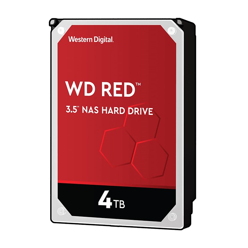 Western Digital Red 4TB NAS 3.5in SATA Hard Drive (WD40EFRX)