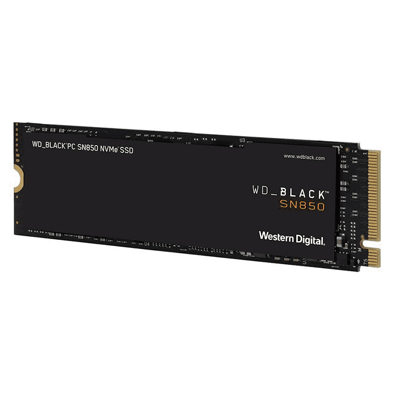 Western Digital Black SN850 2TB PCIe Gen4 M.2 NVMe SSD (WDS200T1X0E)