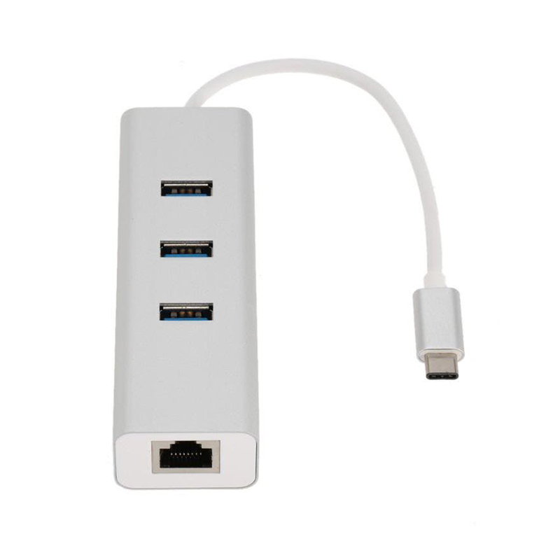 Astrotek USB Type C to LAN with 3 USB 3.0 Port