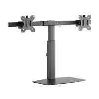 Brateck Dual Screen Pneumatic Vertical Lift Monitor Stand