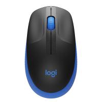 Logitech M190 Wireless Mouse - Blue (910-005914)