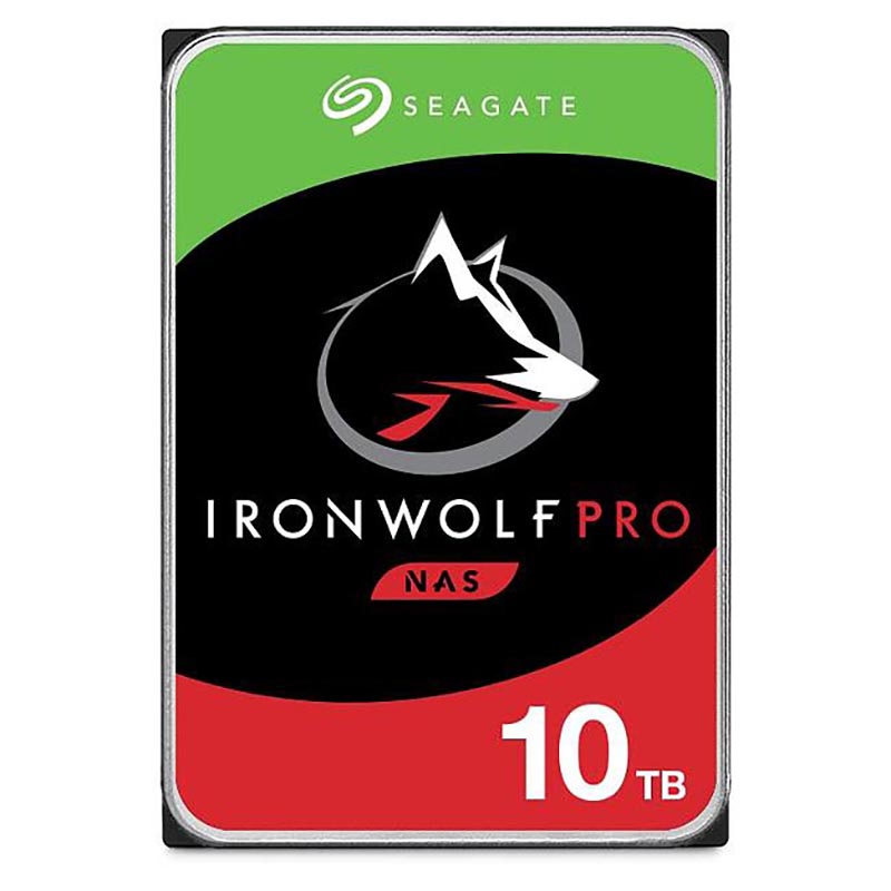 Seagate IronWolf Pro 10TB 3.5in 7200RPM NAS SATA Hard Drive (ST10000NE0008)