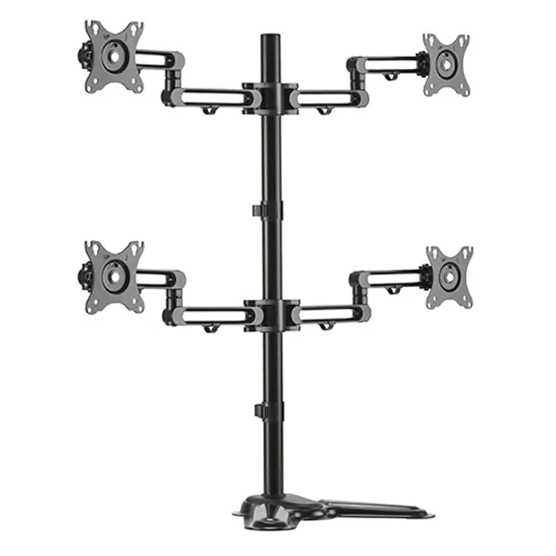 Brateck Quad Monitor Articulating Aluminum Monitor Stand (LDT30-T048)