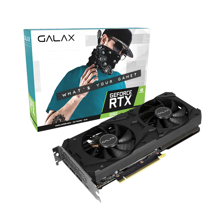 Galax GeForce RTX 3060 Click OC 12G LHR Graphics Card