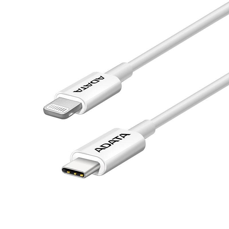 ADATA USB Type C to Lightning Cable 1m - White