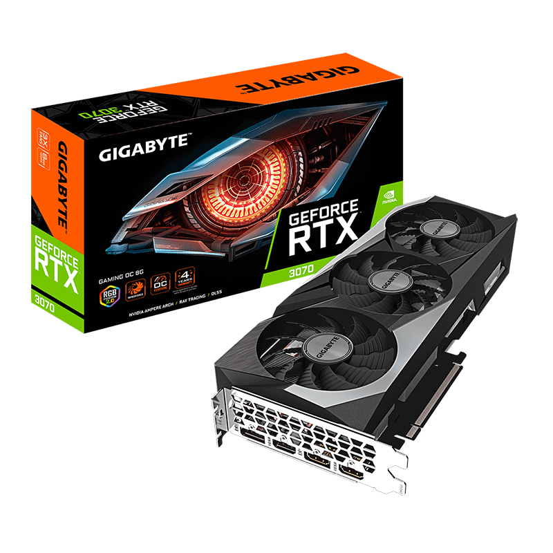 Gigabyte GeForce RTX 3070 Gaming OC 8GB Graphics Card (GV-N3070GAMINGOC-8GD1)