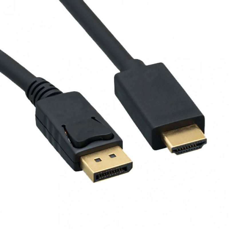 Display Port to HDMI 1.8M Cable