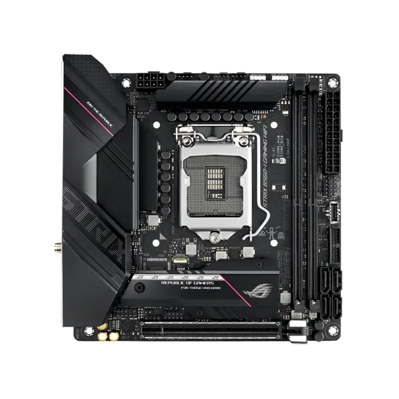 Asus ROG Strix B560-I Gaming LGA 1200 WiFi Mini ITX Motherboard (ROG STRIX  B560-I GAMING WIFI)