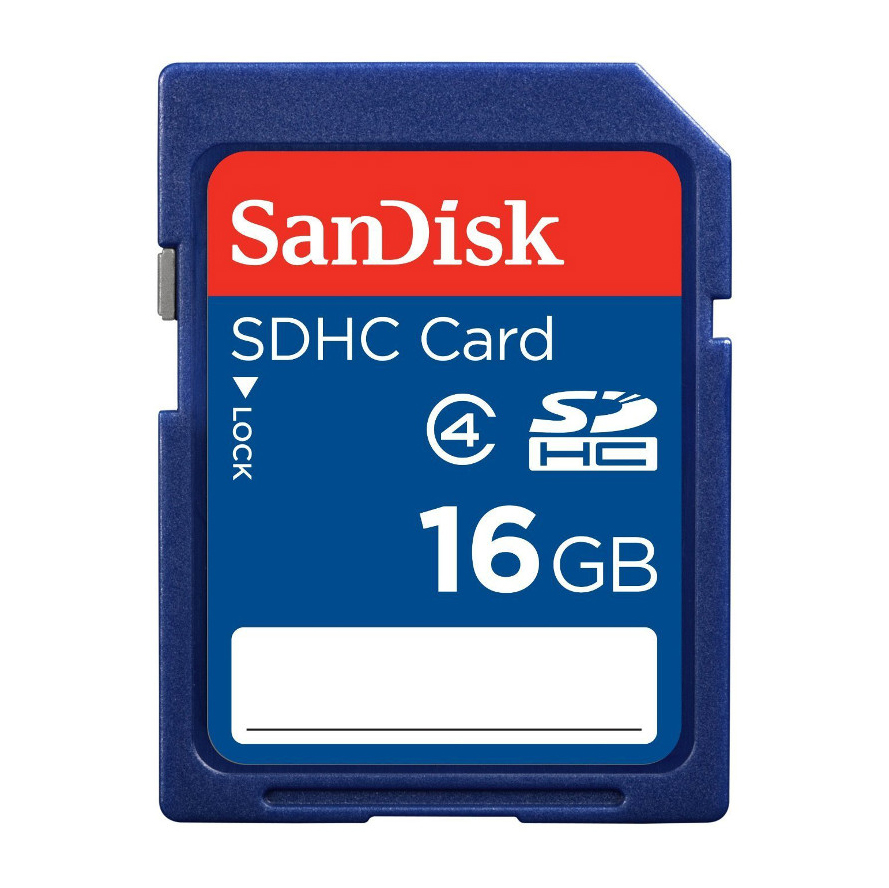 Sandisk 16G SDHC Class 4 Memory Card