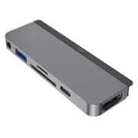 HyperDrive iPad Pro 6 in 1 USB Type C Hub Space Gray