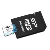 Silicon Power Superior PRO 4K/HD 64GB Micro SDXC Card 100MB/s Read & 80MB/s Write U3, C10, A1, V30 with Adapter