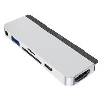 HyperDrive iPad Pro 6 in 1 USB Type C Hub Silver