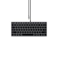 Satechi Slim W1 USB-C Wired Keyboard - Space Grey