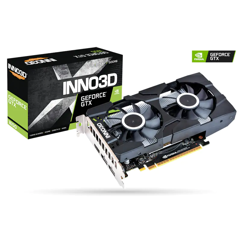 Inno3D GeForce GTX 1650 Twin X2 4G OC Graphics Card