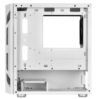 SilverStone Fara H1M Tempered Glass Micro ATX Case White