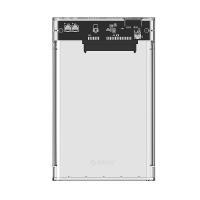 ORICO 2.5in Transparent USB 3.0 Hard Drive Enclosure-Clear