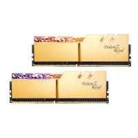 G.Skill 16GB (2x8GB) F4-5333C22D-16GTRG Trident Z Royal RGB 5333MHz DDR4 RAM - Gold
