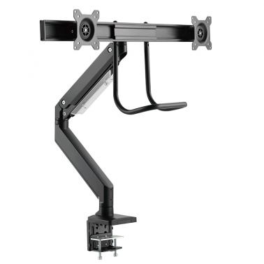Brateck 17-32 inch Dual Monitor Aluminum Gas Spring Monitor Arm (LDT23-C022) - OPENED BOX 90438