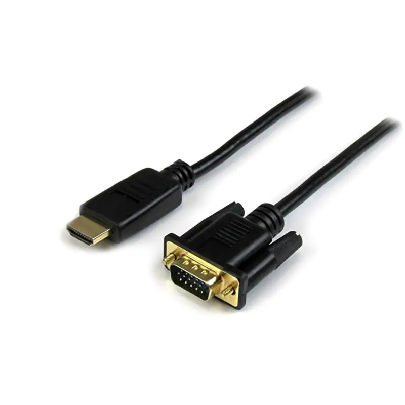 Generic HDMI(M) to VGA(M) Cable Black 1.8m (CB-HDMI-VGA-1.8M)