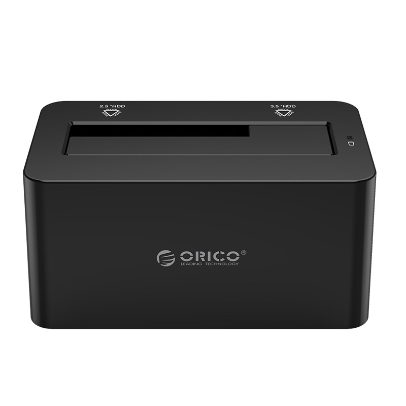 Orico 2.5in or 3.5in Hard Drive Dock - Black