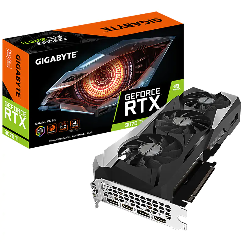 Gigabyte GeForce RTX 3070 Ti Gaming OC 8G Graphics Card (GV-N307TGAMING OC-8GD)