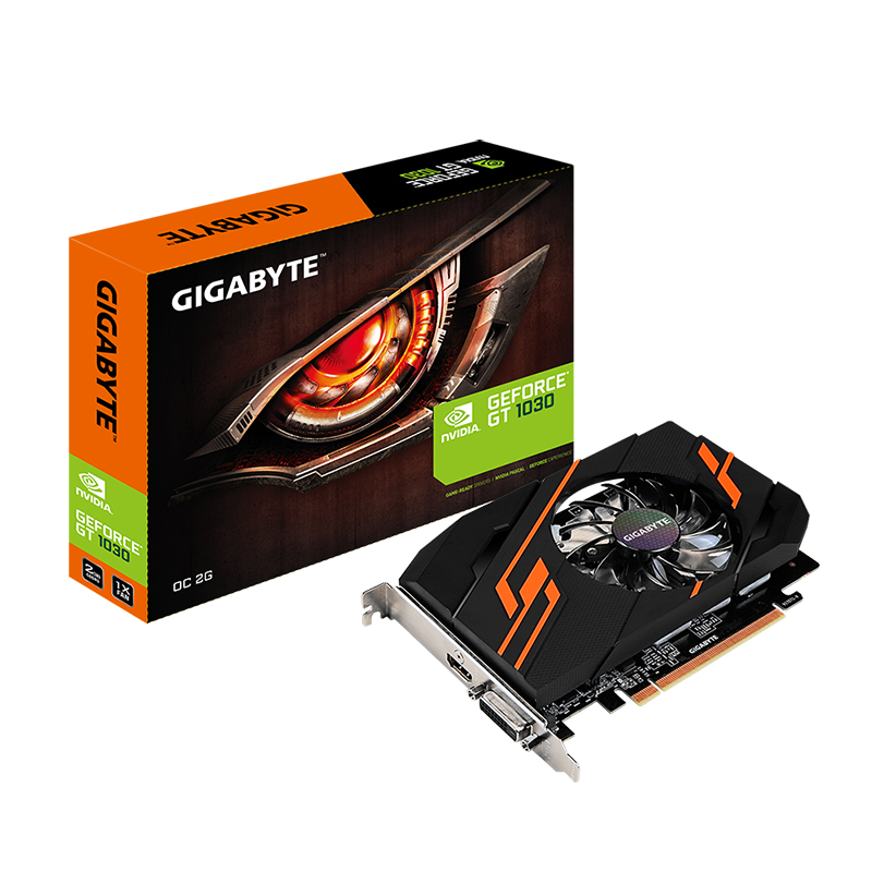 Gigabyte GeForce GT 1030 OC 2GB GDDR5 Graphics Card