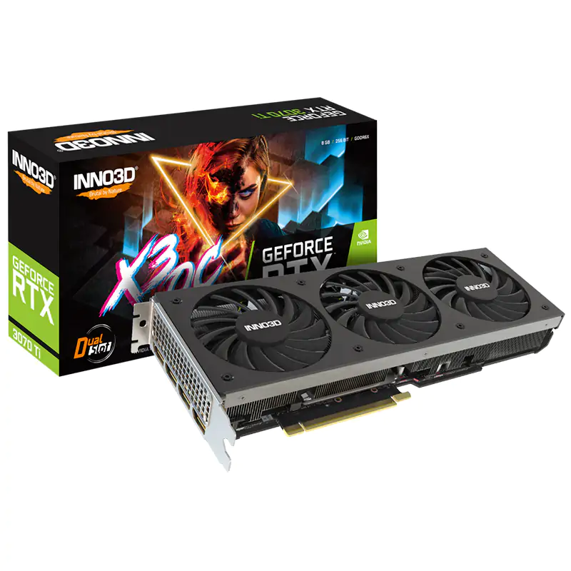 Inno3D GeForce RTX 3070 Ti X3 Gaming OC 8G Graphics Card Umart