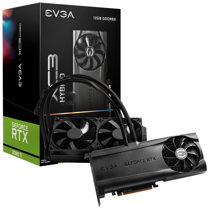 EVGA GeForce RTX 3080 Ti XC3 Ultra Hybrid Gaming OC 12G Graphics Card