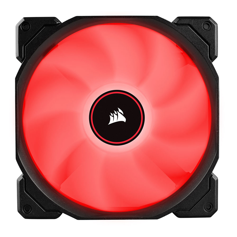 Corsair AF140 LED Red 140mm Fan Single Pack (CO-9050086-WW)