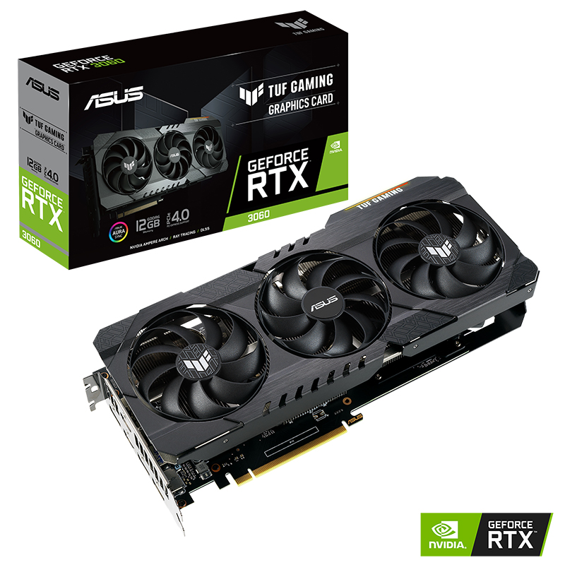 Asus GeForce RTX 3060 TUF Gaming V2 12G LHR Graphics Card