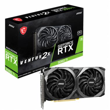 MSI GeForce RTX 3060 Ti Ventus 2X OCV1 8G LHR Graphics Card