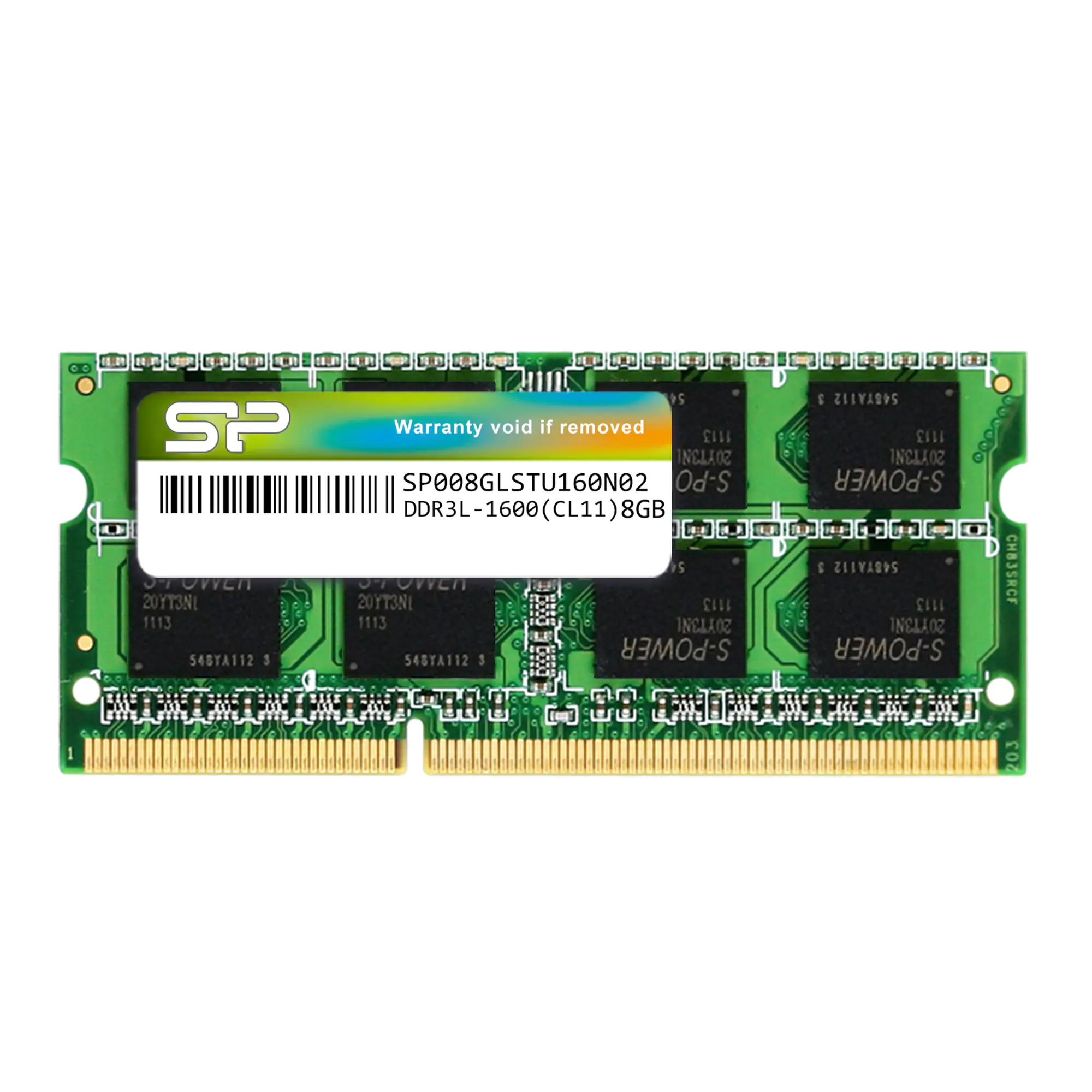 Power 8GB (1x8GB) 1600Mhz CL11 DDR3L SODIMM Laptop RAM SP008GLSTU160N02 - Umart.com.au