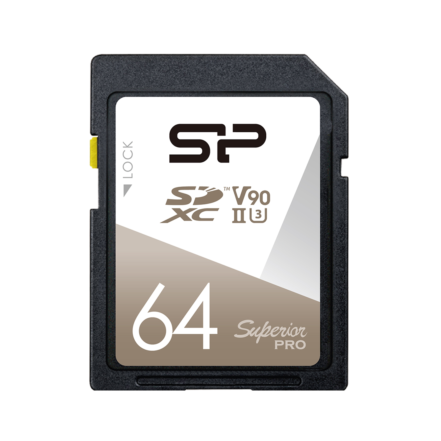Silicon Power 64GB Superior PRO 8K 290MB/S UHS-II U3 V90 SDXC For DSLR,CAMERA,CAMCORDER,3D CAMERA