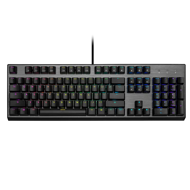 Cooler Master MasterKeys CK350 RGB Mechanical Keyboard Outemu Blue Switch (CK-350-KKOL1-US)