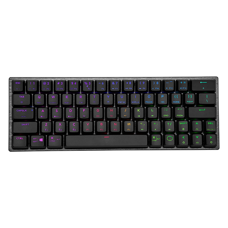 Cooler Master SK622 RGB Compact Wireless Mechanical Keyboard Low Profile Blue (SK-622-GKTL1-US)