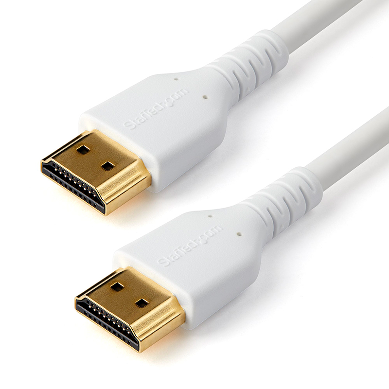 Startech 1m Premium Certified HDMI 2.0 Cable with Ethernet - White