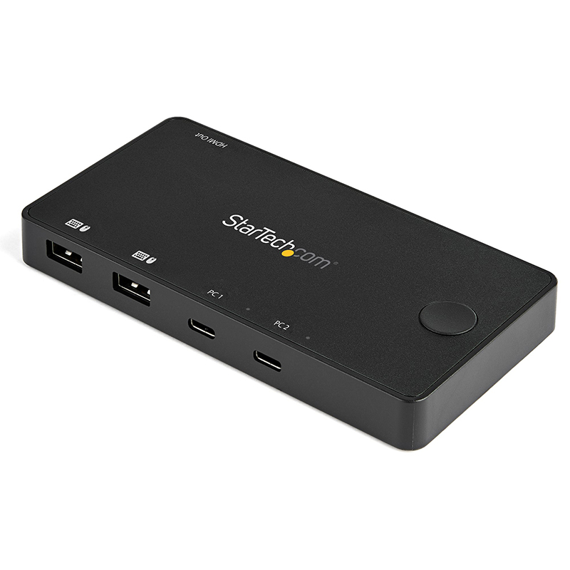 Startech 2 Port USB C to 4K 60Hz HDMI KVM Switch