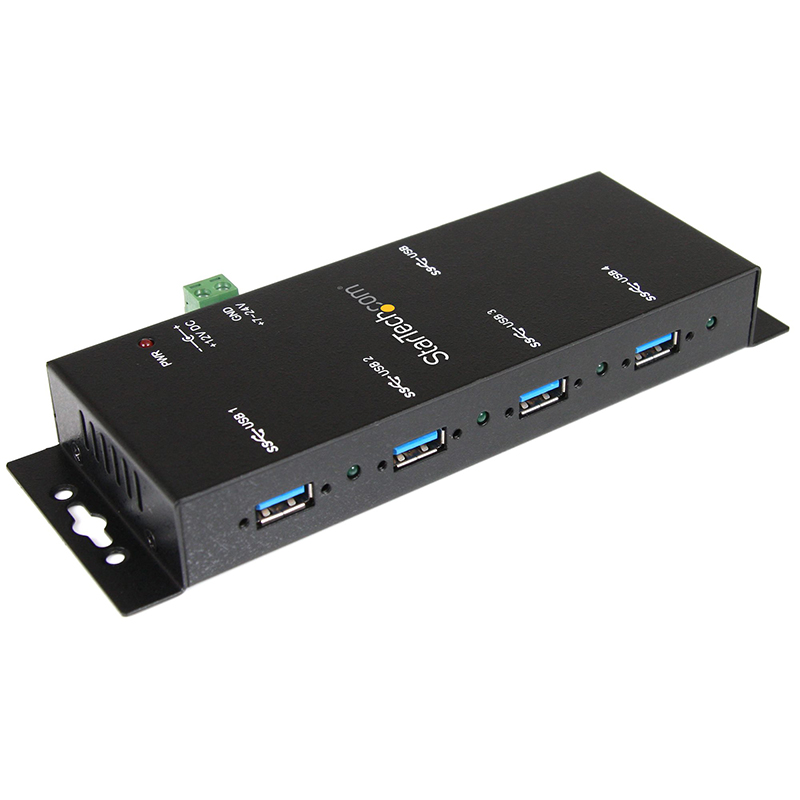 Startech 4 Port Industrial USB 3.0 Mountable Hub