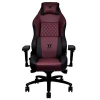 Thermaltake X Comfort TT Premium Edition Real Leather Gaming Chair - Burgundy Red (GGC-XCR-BRLFDL-TW)