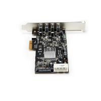 Startech 4 Port SuperSpeed PEXUSB3S44V PCIe USB 3.0 Card Adapter