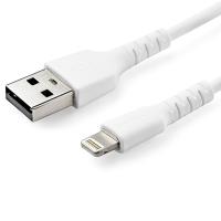 Startech 1m Durable USB-A to Lightning Cable - White