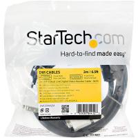 Startech 2m DVI-D Dual Link Cable M/M