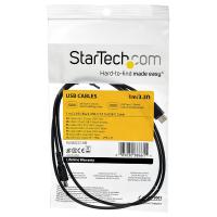 Startech 1m USB A to USB C Charging Cable - Black