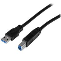 Startech 1m Certified SuperSpeed USB 3.0 A to B Cable - M/M