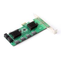 SpeedDragon PCI-E SATA 6G 8ports CARD ASM1182E+2*ASM1064