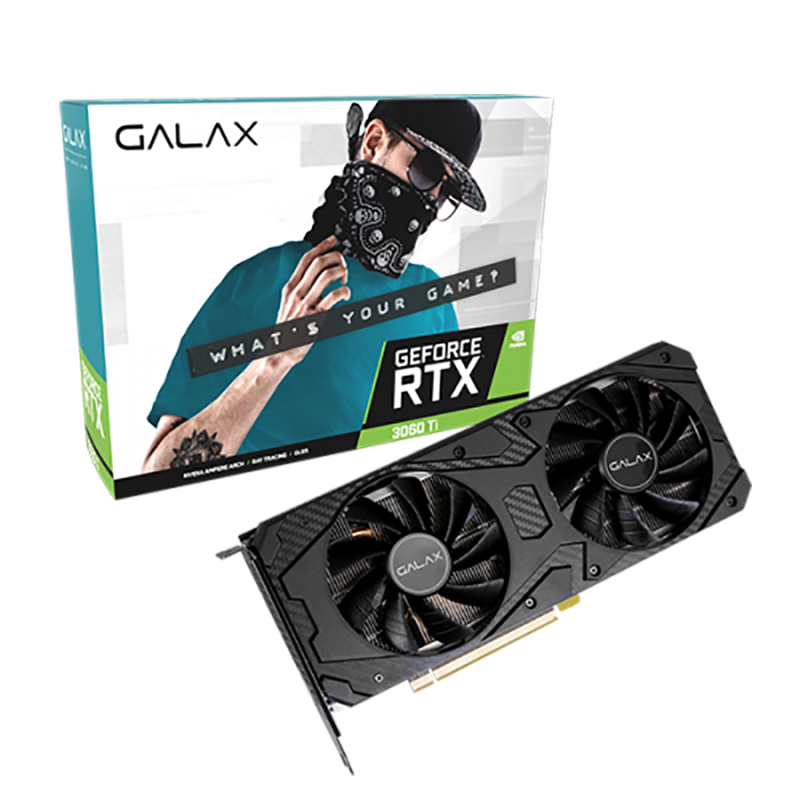 Galax GeForce RTX 3060 Ti 1 Click OC 8G LHR Graphics Card