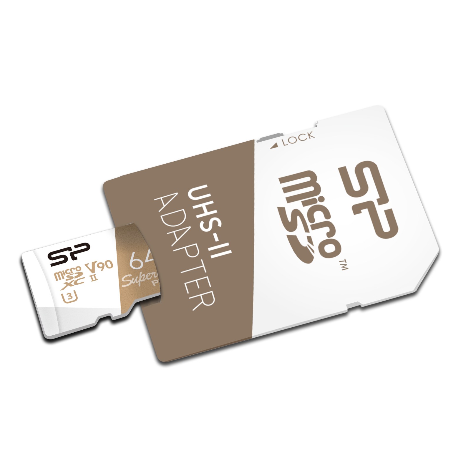 Silicon Power 64GB Superior PRO 8K V90 290MB/s Micro SDXC with Adapter